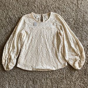 Women’s Maurice’s long sleeve lace top
